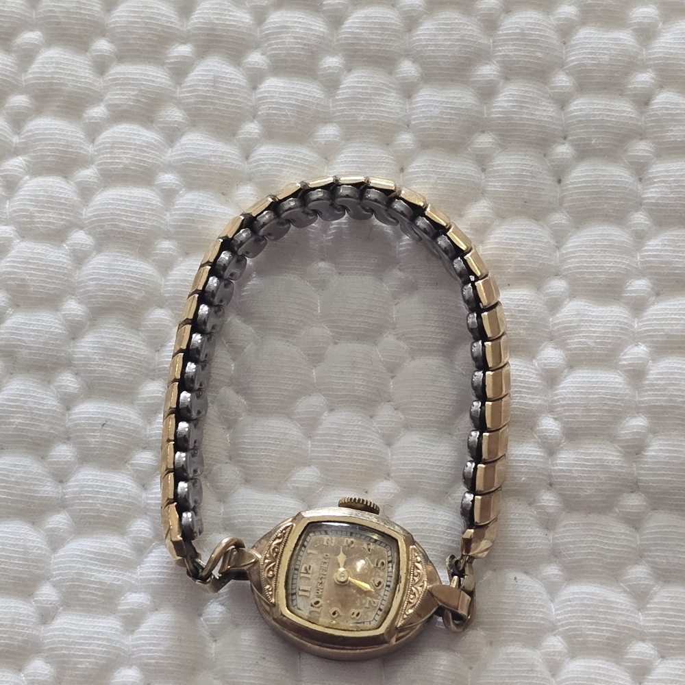 Vintage Westfield Gold and Silver Watch